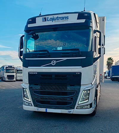 Nueva flota de camiones de transporte